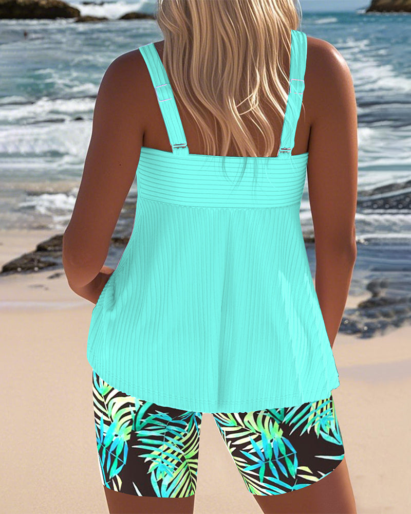 Tankinis Vivienne Valmont — elegancia balnear sin límites | Tankini Colorido Set