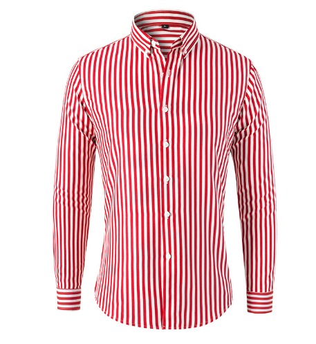Camisa Rayé Valmont — Distinción sin esfuerzo | Azul