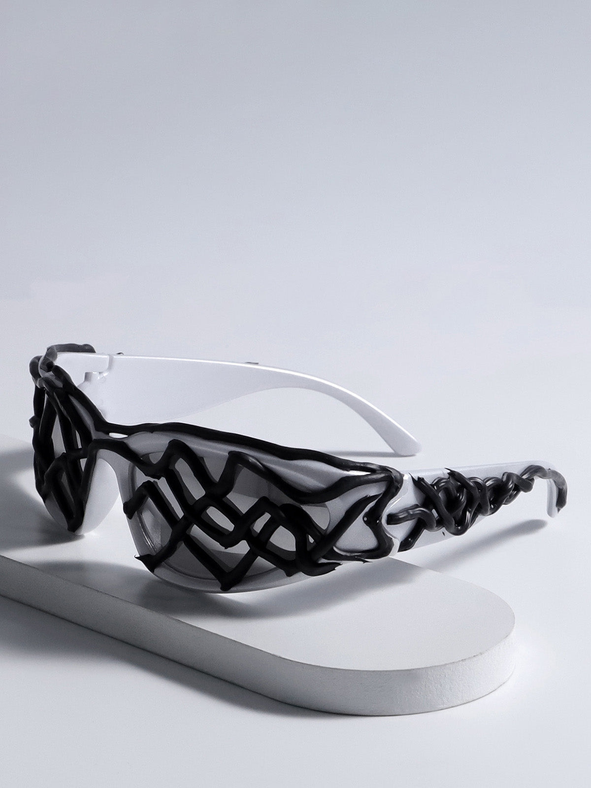 Gafas Wavy Futurista Valmont — Actitud irresistible | Transparente