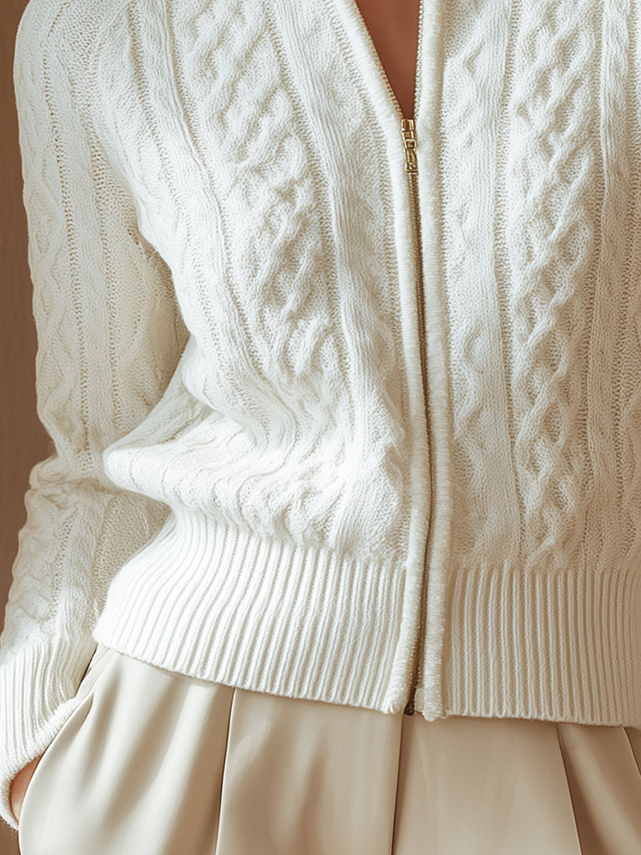 Célestine Valmont — Jersey Punto Suave Cuello Alto | FIN REBAJAS -70%