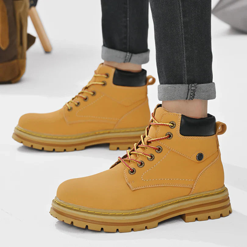 Botín Worker Luxe con Elevación Invisible +6cm