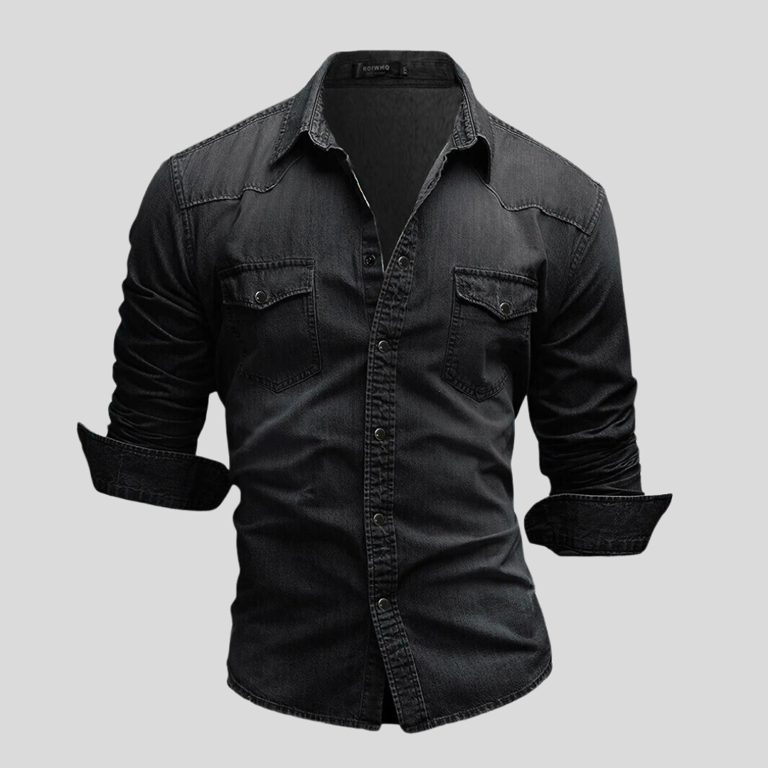 Camisa Denim Valmont — Distinción sin esfuerzo | Denim