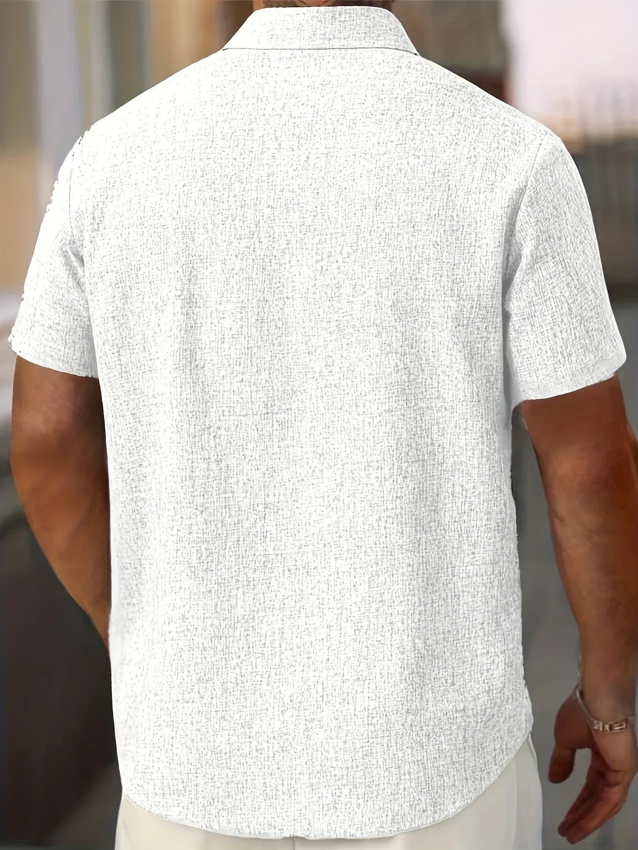 Camisa Lin Valmont — Distinción sin esfuerzo | Beige