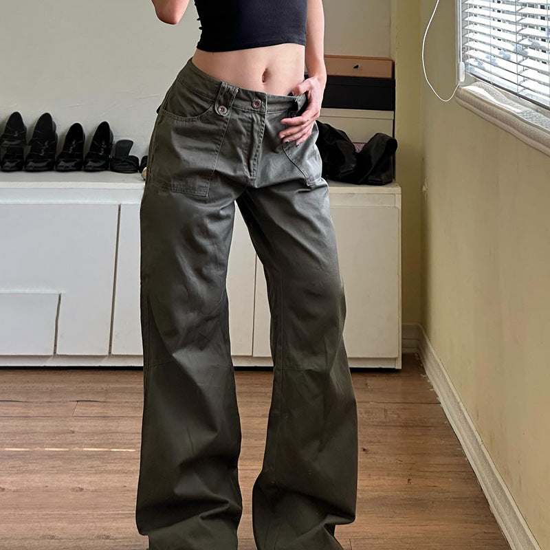 Urbana Valmont — Pantalón Cintura Alta Estilo Urbano | Mujer
