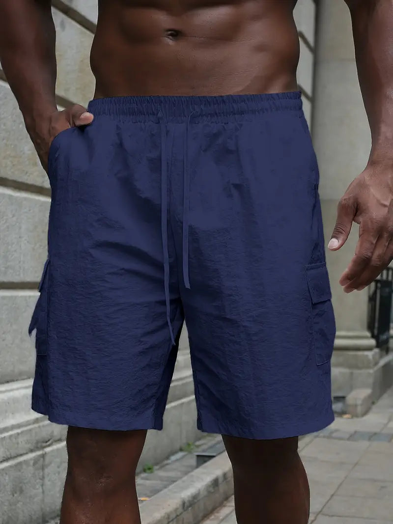 Short Elastic Valmont — Distinción sin esfuerzo | Azul