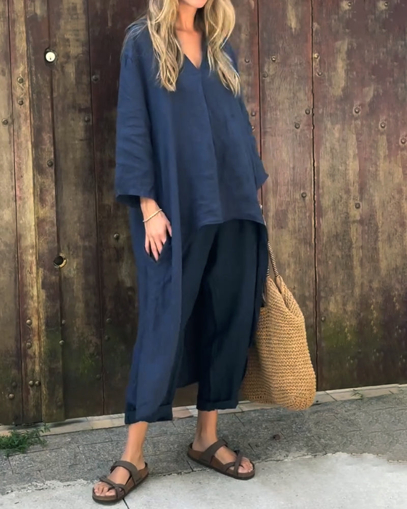 Conjuntos Céline Valmont — armonía perfecta en cada momento | Conjunto Dos Piezas Elegante Primavera-Verano