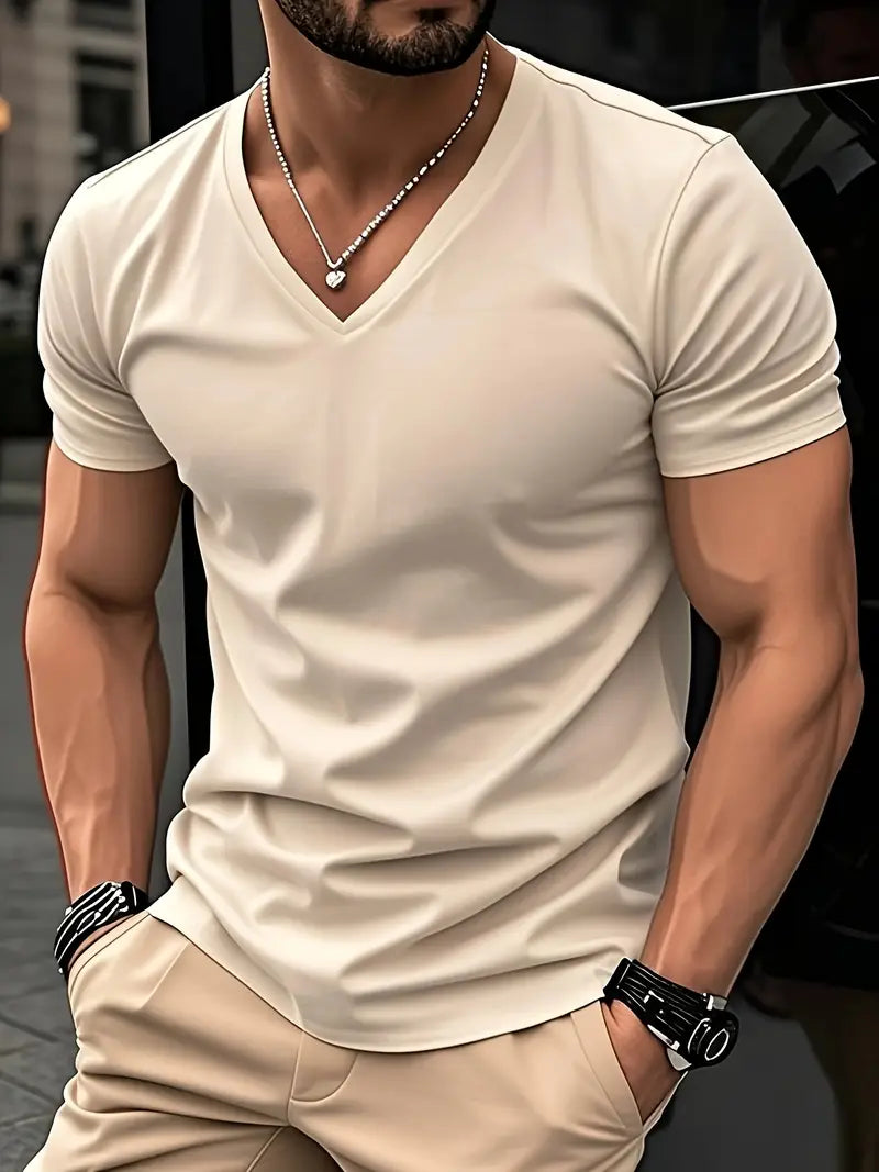 Camiseta Stylé Valmont — Distinción sin esfuerzo | Negro