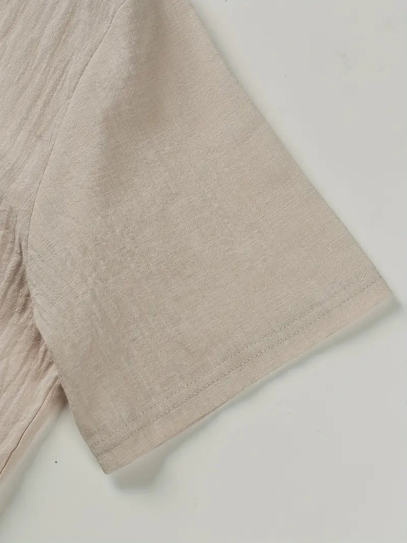 Camisa Summer Valmont — Distinción sin esfuerzo | Azul