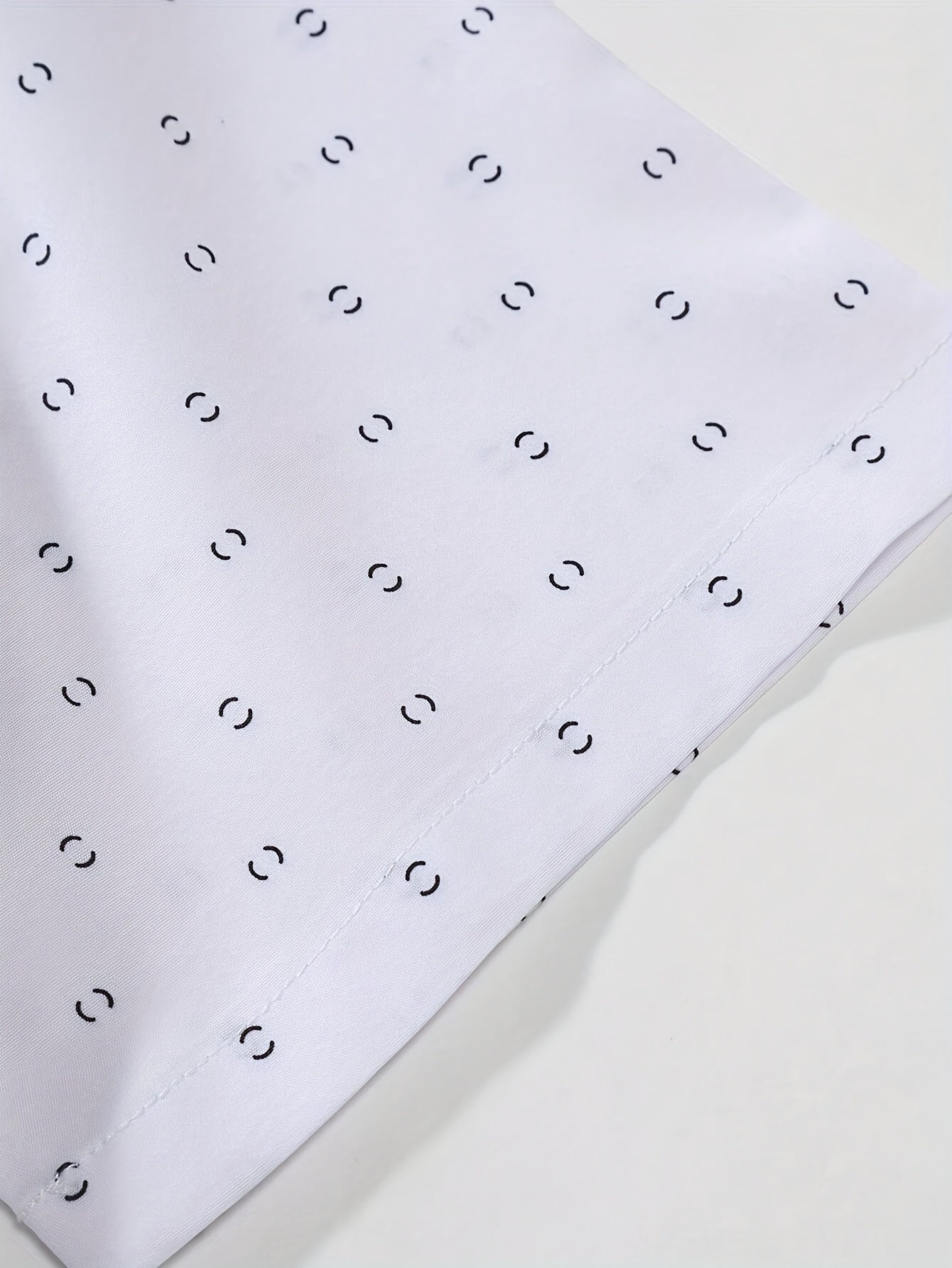 Camisa Giulio Valmont — Estampado de Verano | Blanco y Rosa