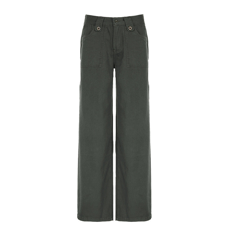 Urbana Valmont — Pantalón Cintura Alta Estilo Urbano | Mujer