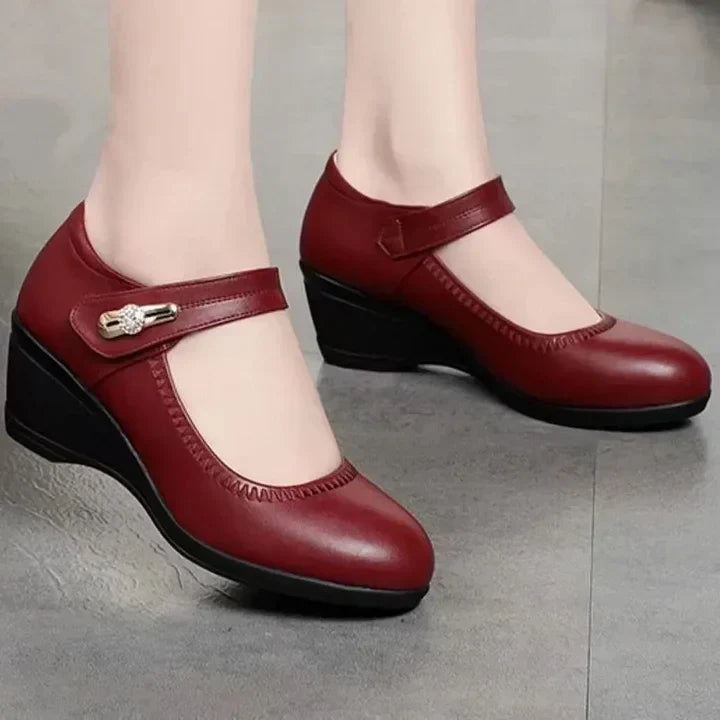 Escarpín Lydia Valmont — Confort Medio Tacón Elegante Mujer