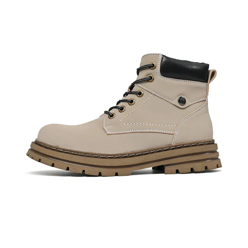 Botín Worker Luxe con Elevación Invisible +6cm