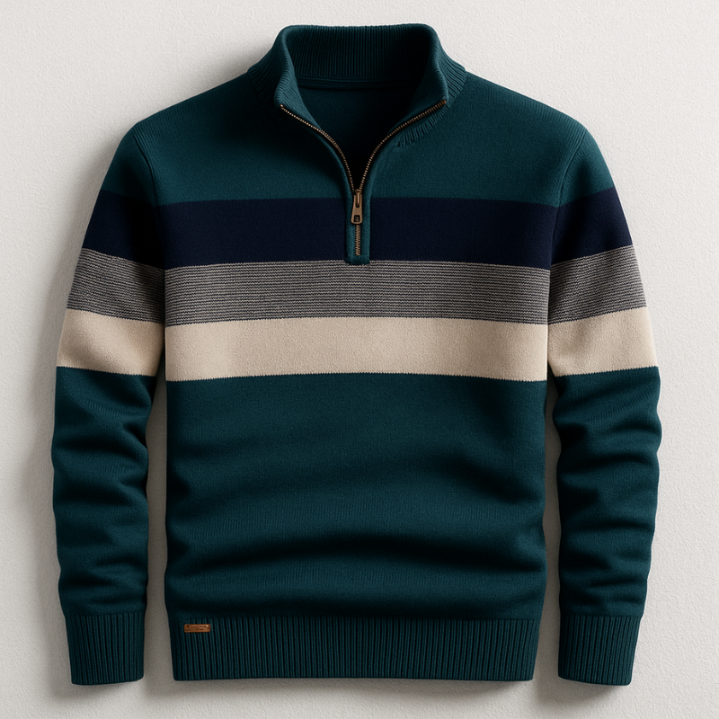 Jerseys David Valmont — suavidad que viste con distinción | Jersey con Cremallera Hombre