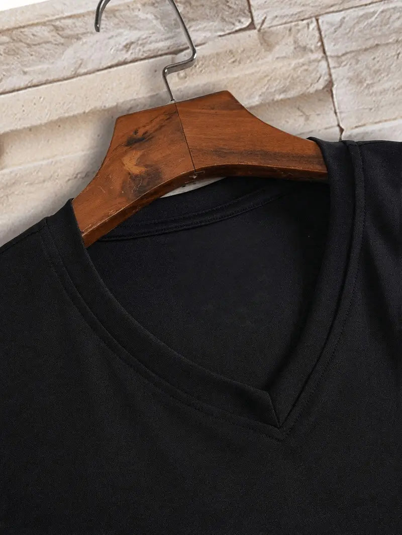 Camiseta Stylé Valmont — Distinción sin esfuerzo | Negro