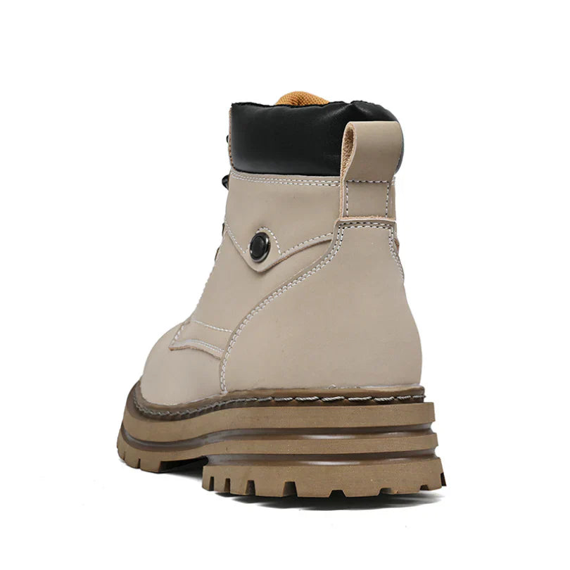 Botín Worker Luxe con Elevación Invisible +6cm