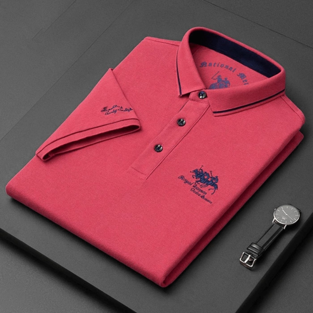 Polo Lenoir Valmont — Elegancia Masculina Premium | 6 Colores