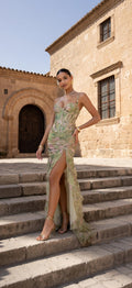 Zamira Valmont — Vestido Largo Estampado | Colección Sevilla