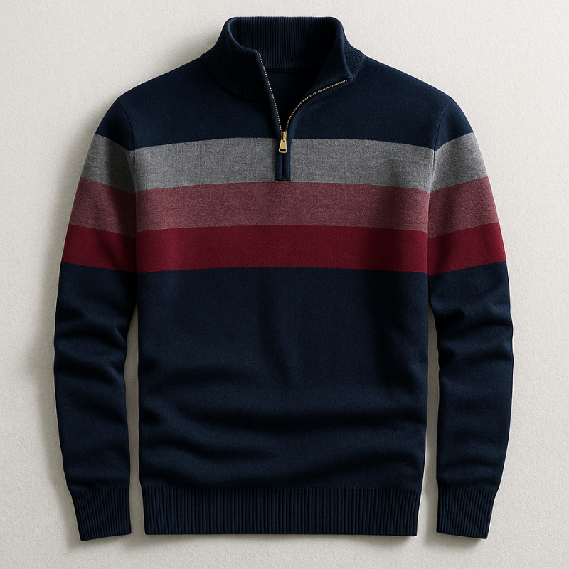 Jerseys David Valmont — suavidad que viste con distinción | Jersey con Cremallera Hombre