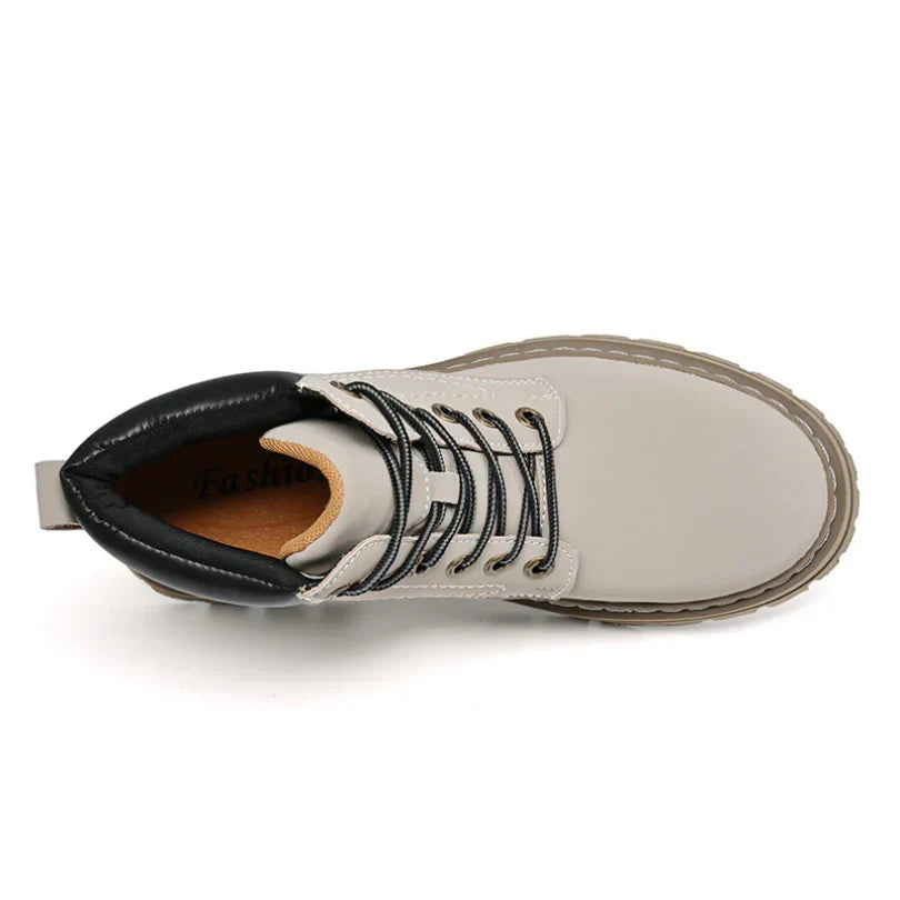 Botín Worker Luxe con Elevación Invisible +6cm