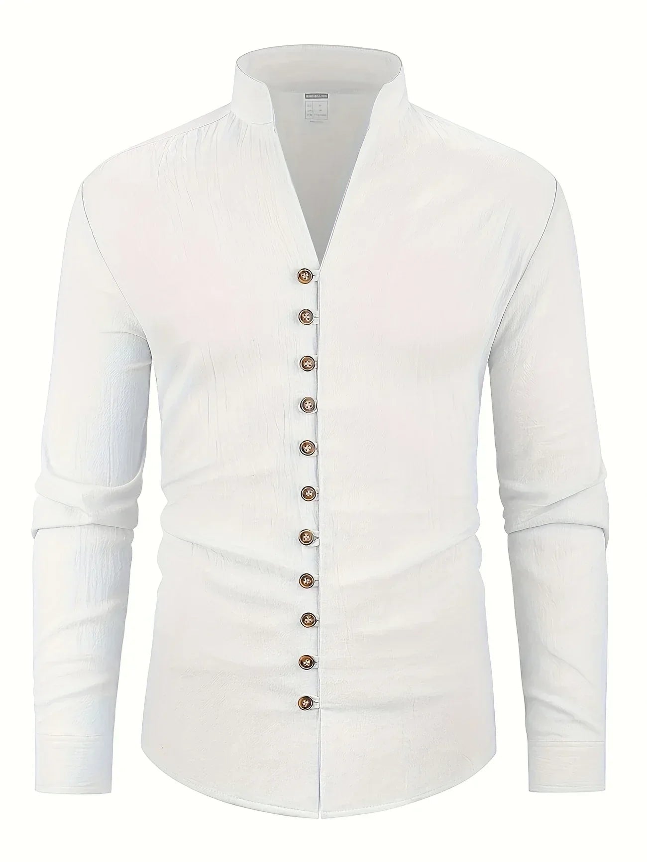 Camisa Coton Long Valmont — Distinción sin esfuerzo | Blanco