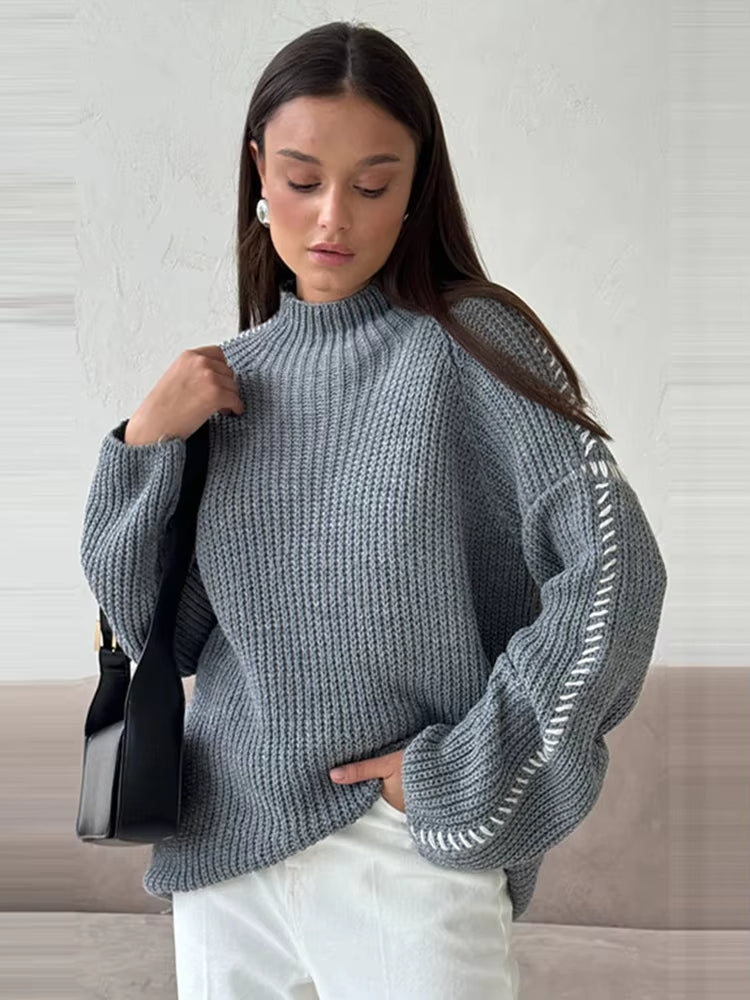 Jersey Oversize Valmont — Elegancia irresistible | Gris