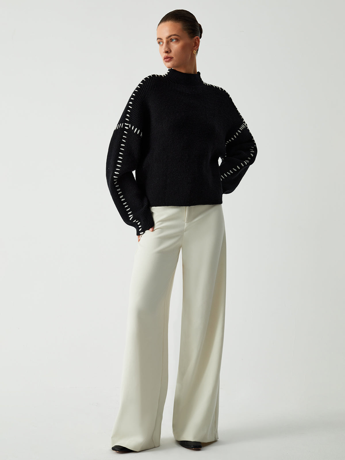 Jersey Oversize Valmont — Elegancia irresistible | Gris