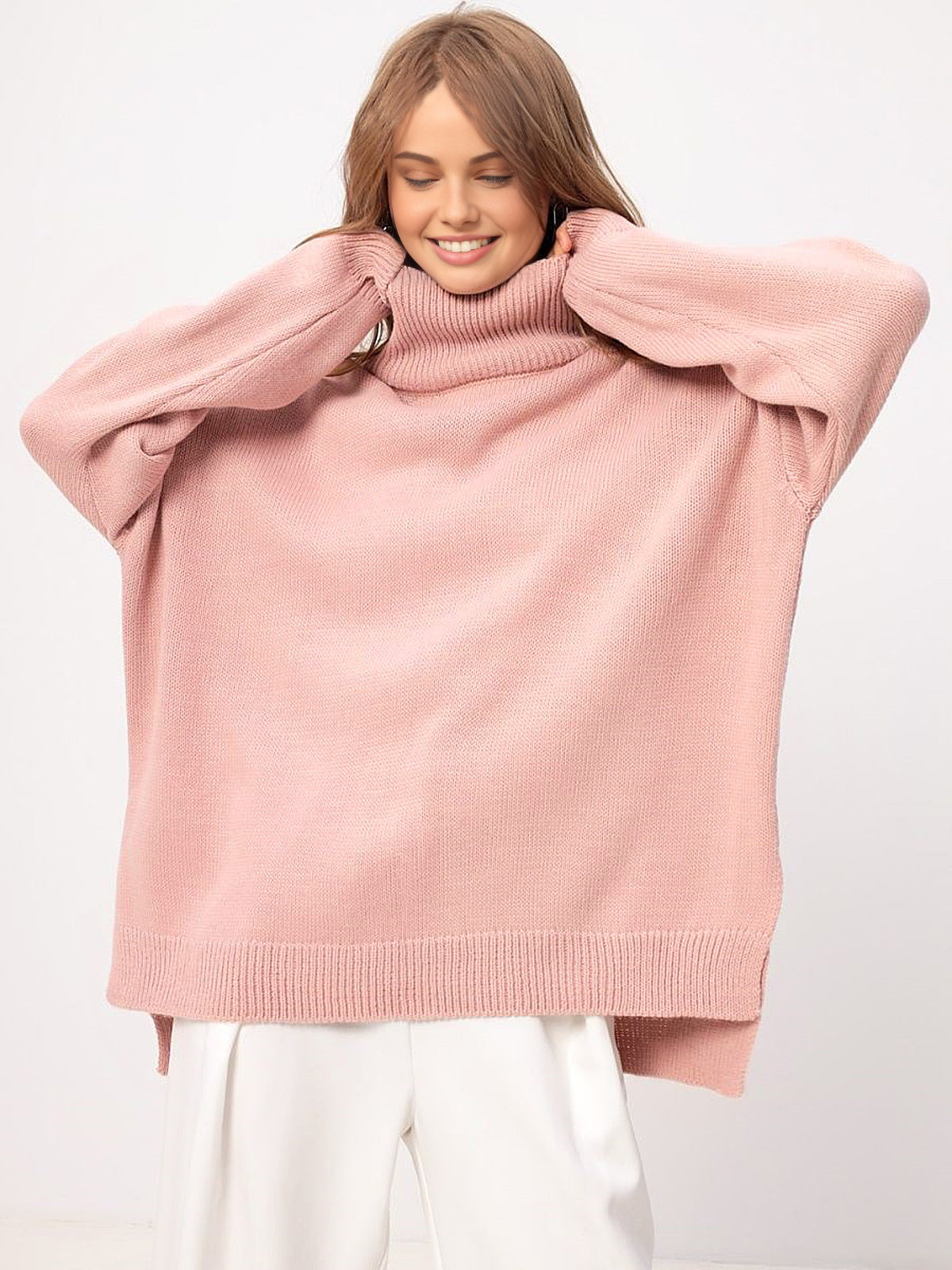 Jersey Fendu Valmont — Elegancia irresistible | Beige