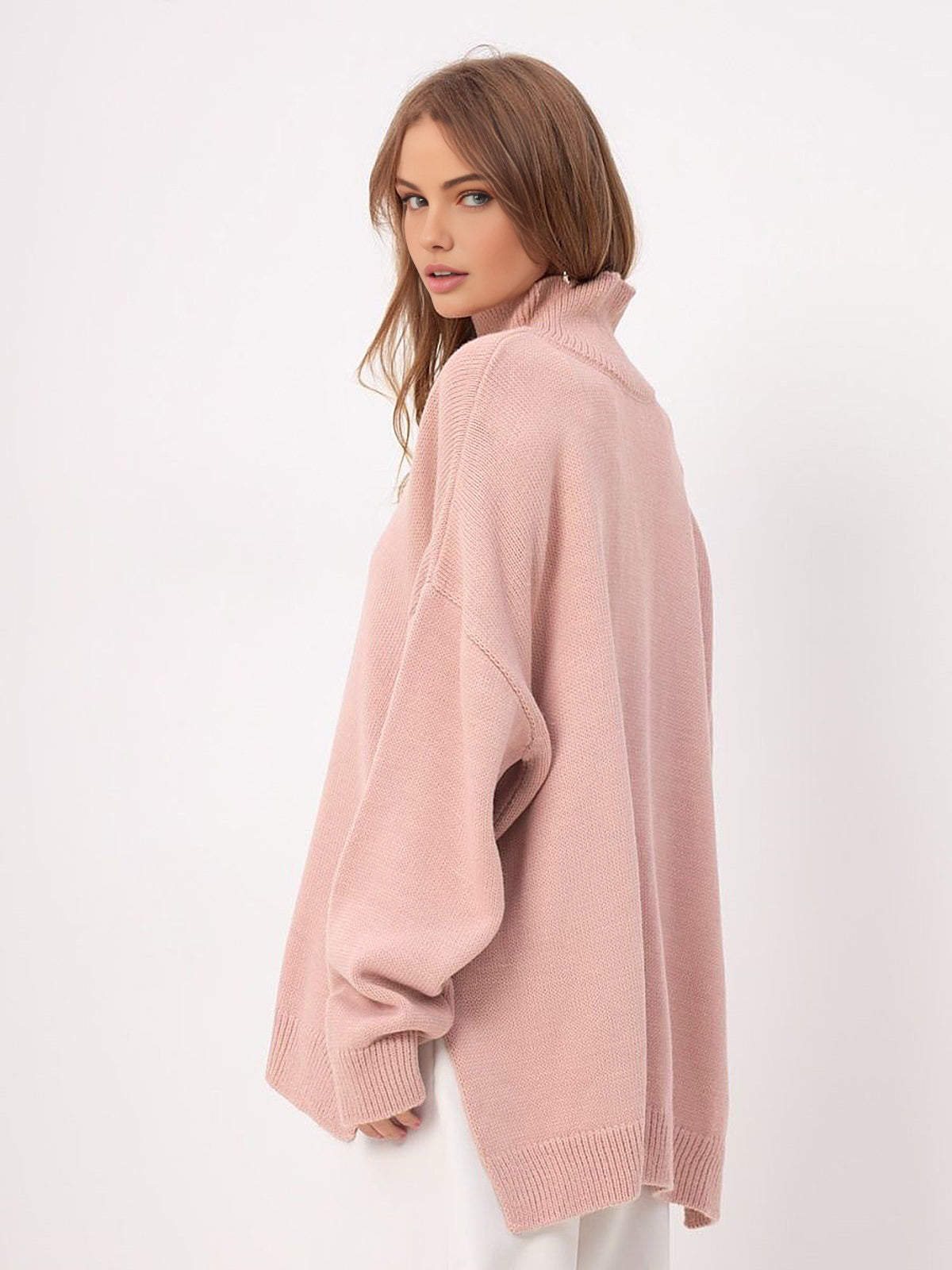 Jersey Fendu Valmont — Elegancia irresistible | Beige