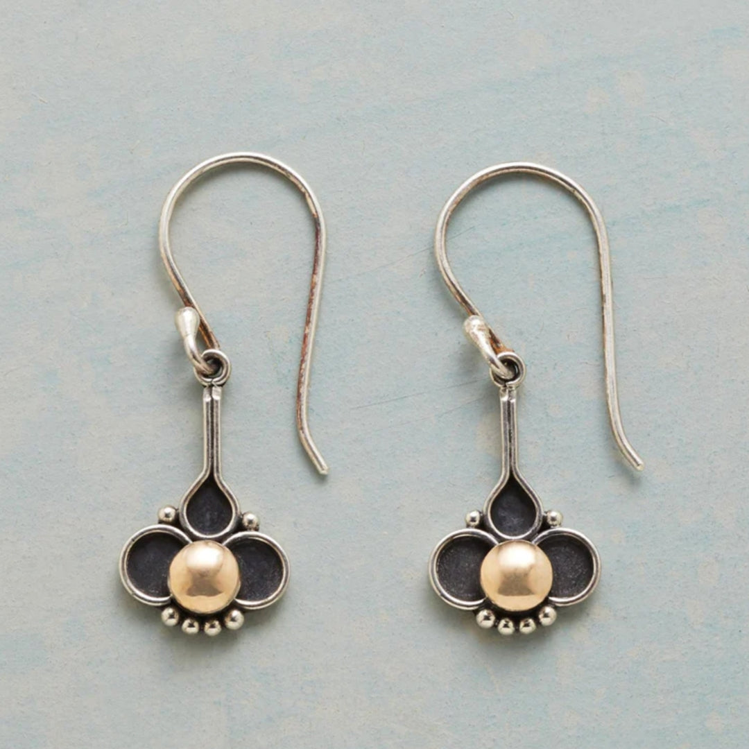 Pendientes Boho Trèfle Valmont — Elegancia irresistible | Dorado