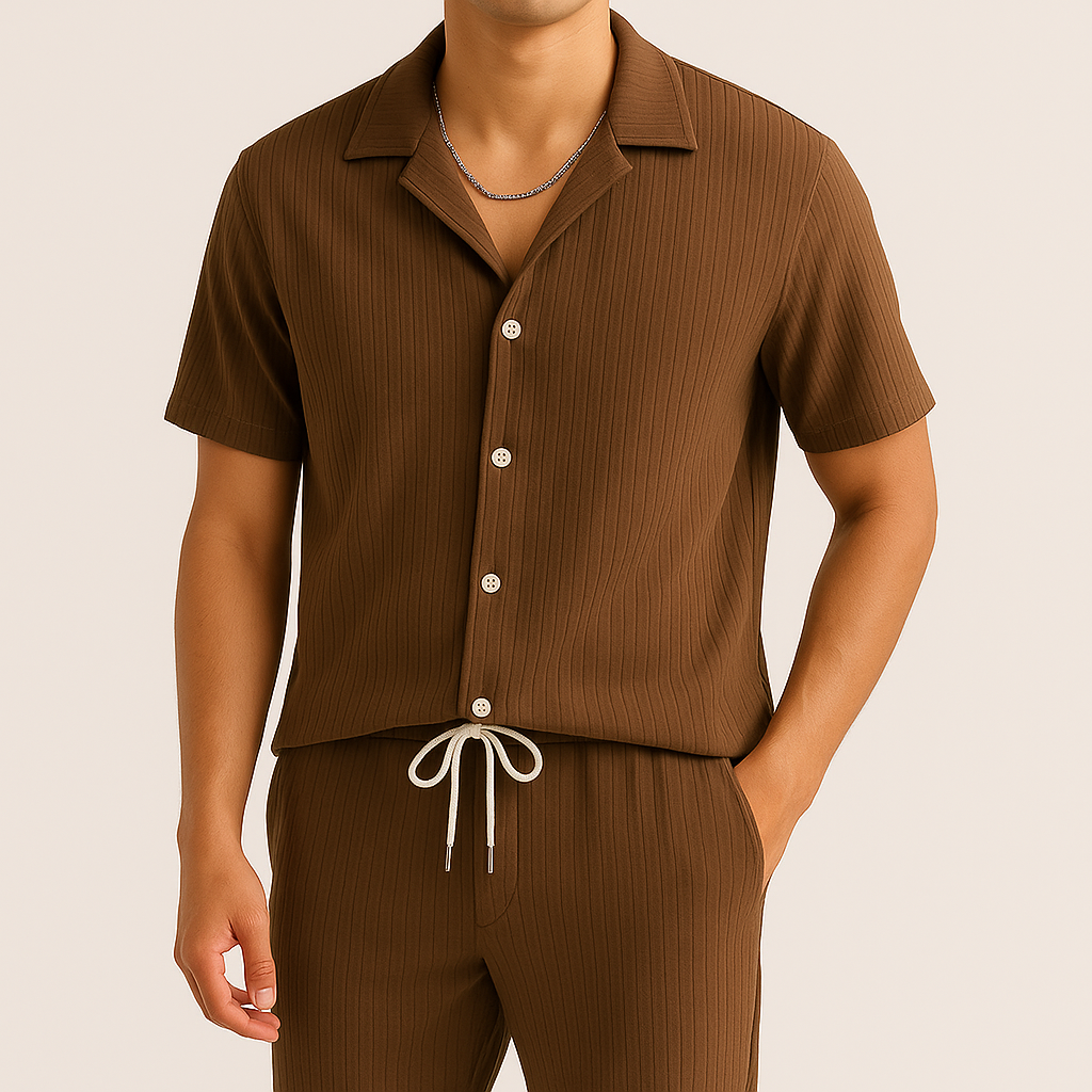Conjunto Lin Valmont — Distinción sin esfuerzo | Beige