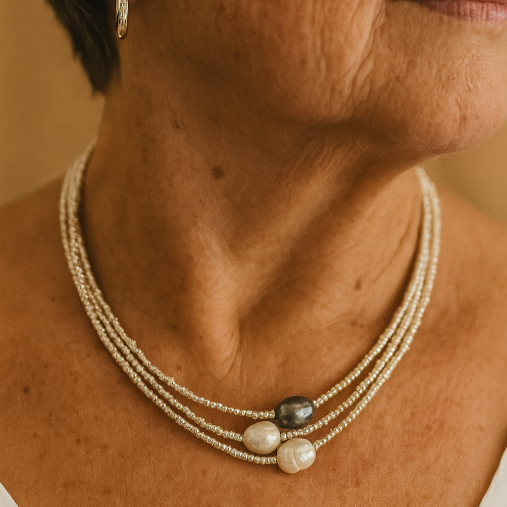 Collar Perlas Naturales Valmont — Elegancia irresistible | Elegante