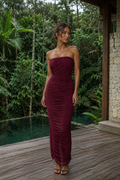 Amaris Valmont — Vestido Maxi de Malla Ajustado | Colección Bali