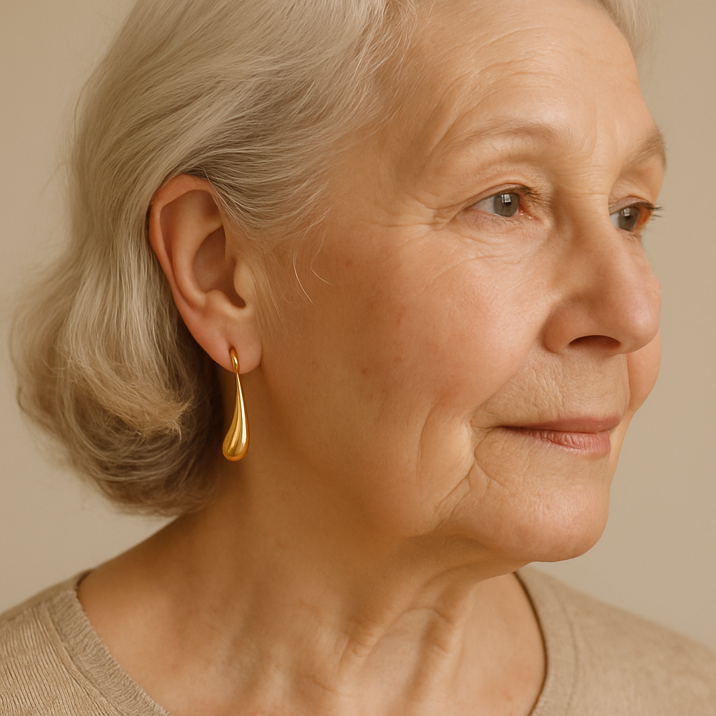 Pendientes Or Vintage Drop Valmont — Elegancia irresistible | Dorado