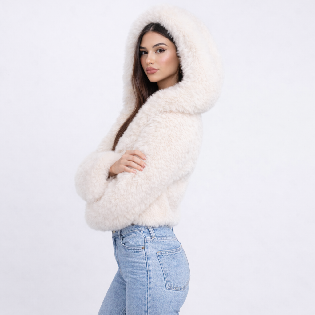 Ivory Luxe Valmont — Chaqueta de Pelo Edition Luxe | LIQUIDACIÓN 70%