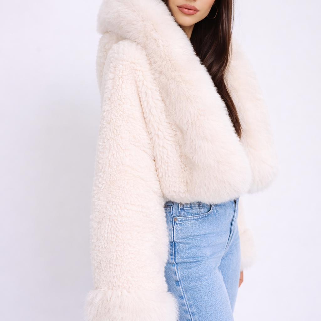Ivory Luxe Valmont — Chaqueta de Pelo Edition Luxe | LIQUIDACIÓN 70%