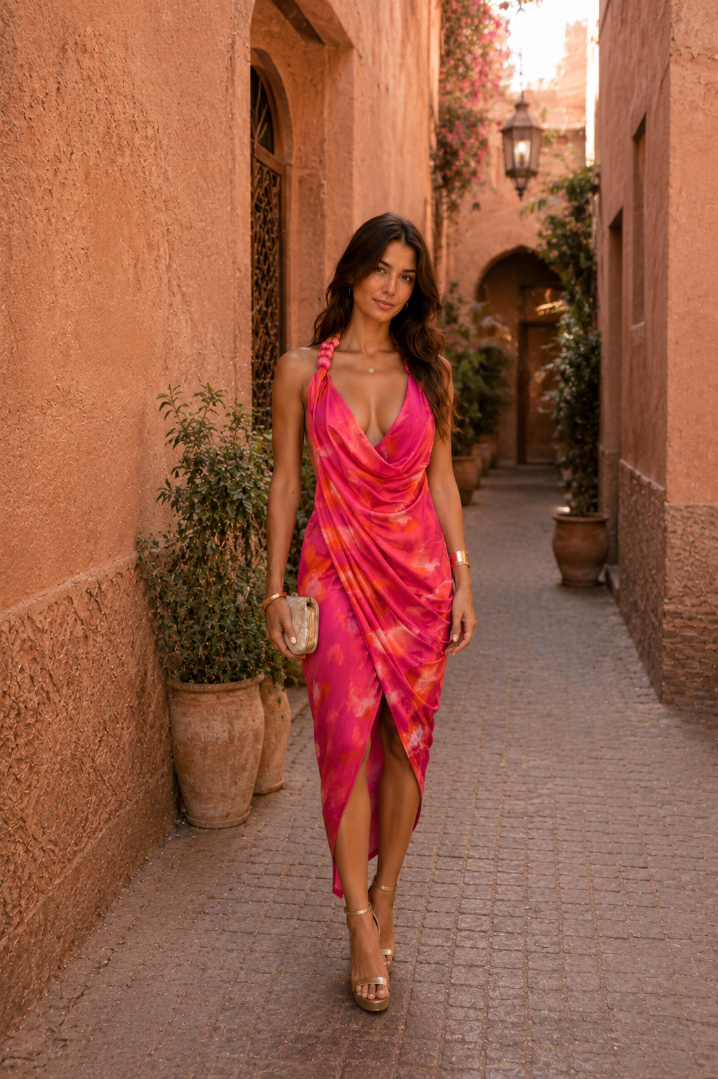 Brillo del Atardecer Valmont — Vestido | Colección Marrakech