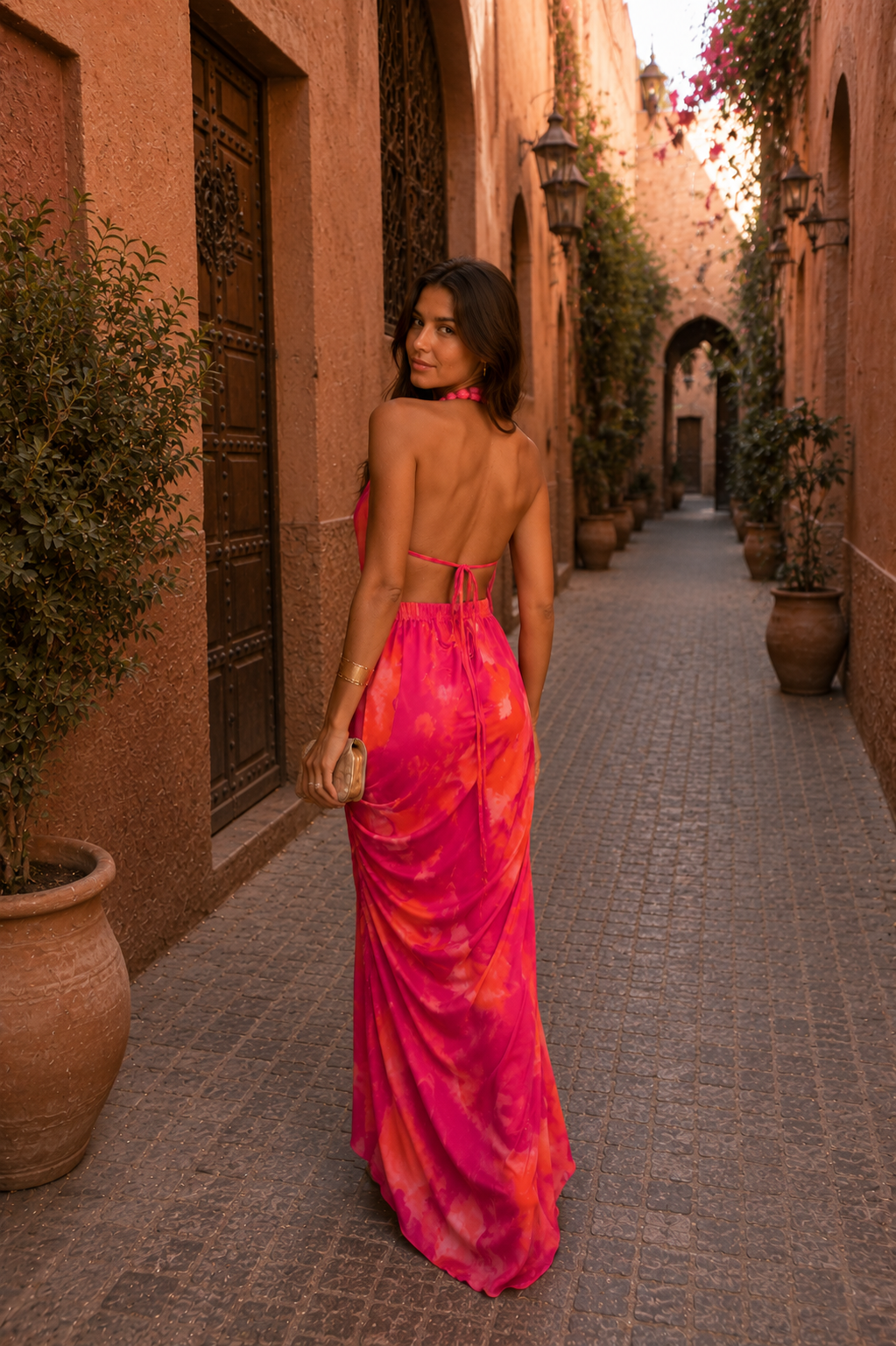 Brillo del Atardecer Valmont — Vestido | Colección Marrakech