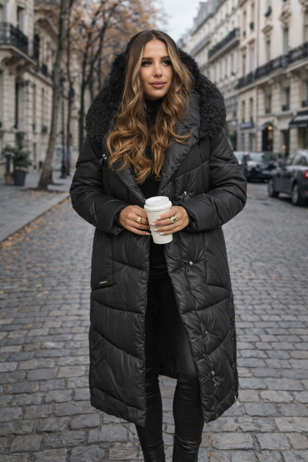 Elisa Valmont — Abrigo Invierno Luxe Acolchado | LIQUIDACIÓN 70%