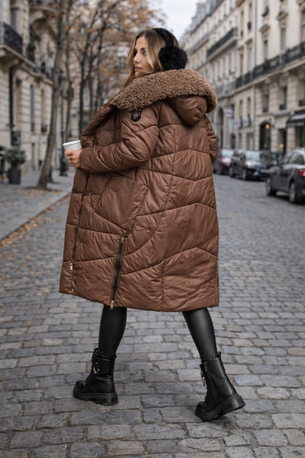 Elisa Valmont — Abrigo Invierno Luxe Acolchado | LIQUIDACIÓN 70%