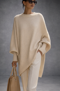 Livia Valmont — Jersey Poncho Oversize | FIN REBAJAS -70%