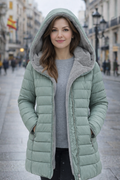 Clara Valmont — Abrigo Acolchado Forro Polar Luxe | LIQUIDACIÓN 70%