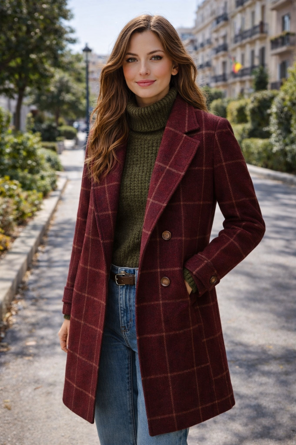 Oxford Valmont — Abrigo de Cuadros Premium | LIQUIDACIÓN 70%