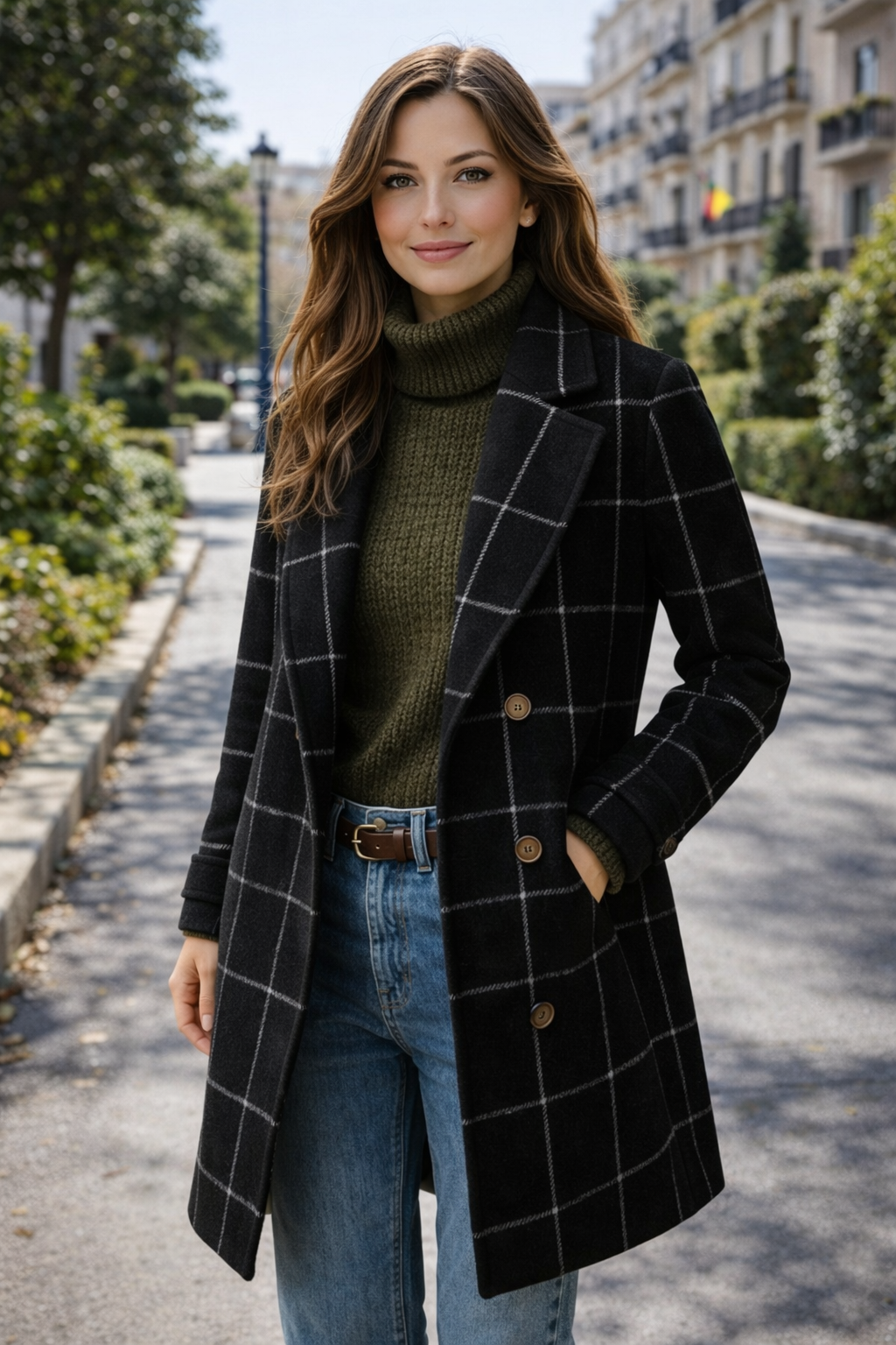Oxford Valmont — Abrigo de Cuadros Premium | LIQUIDACIÓN 70%