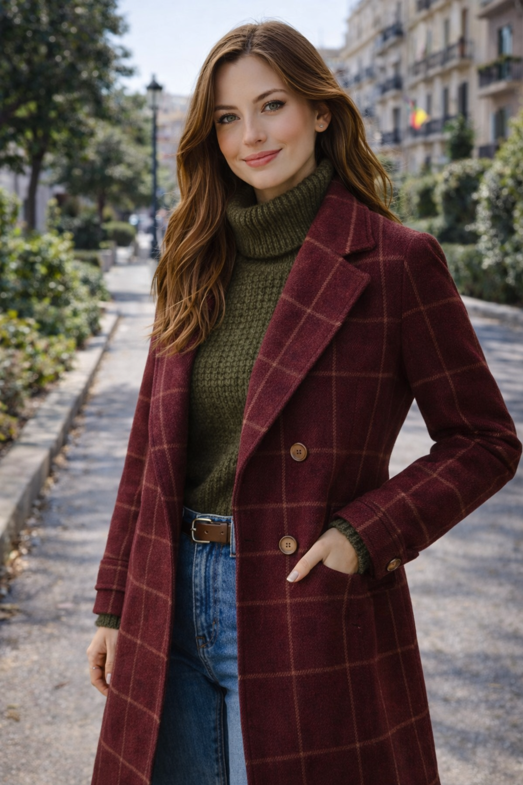 Oxford Valmont — Abrigo de Cuadros Premium | LIQUIDACIÓN 70%