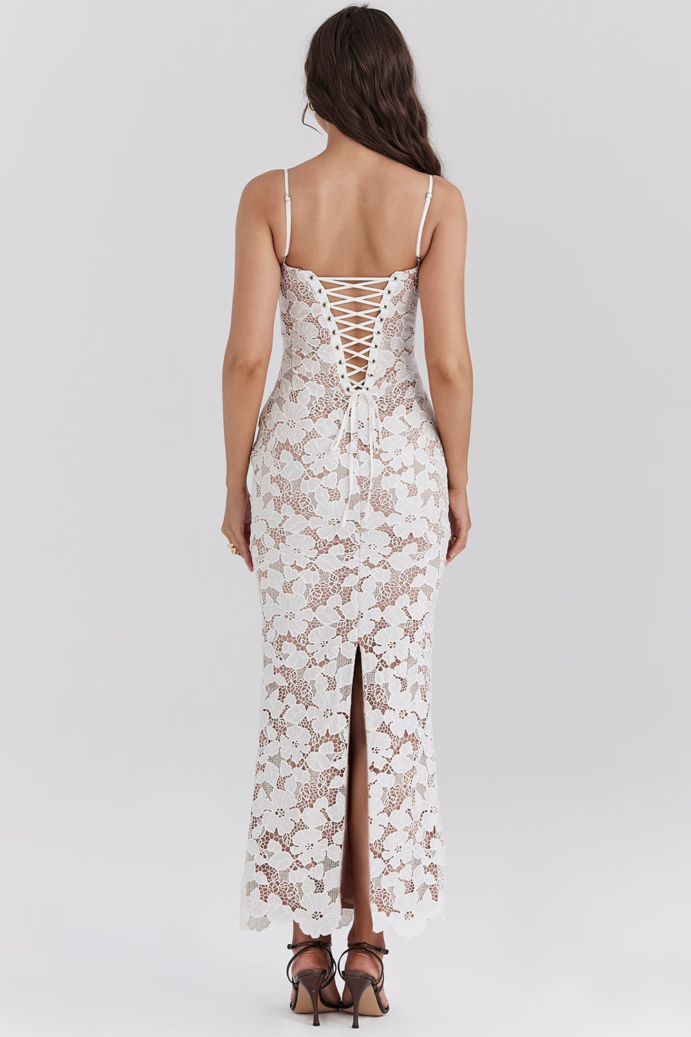 Perla Valmont — Vestido Maxi Bordado Premium | Primavera 2026