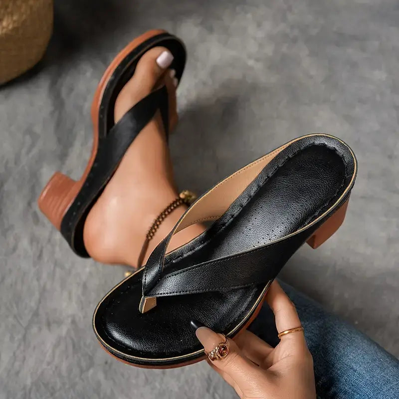 Sandalias Anna Valmont — libertad que acaricia el suelo | Sandalias Elegancia & Confort