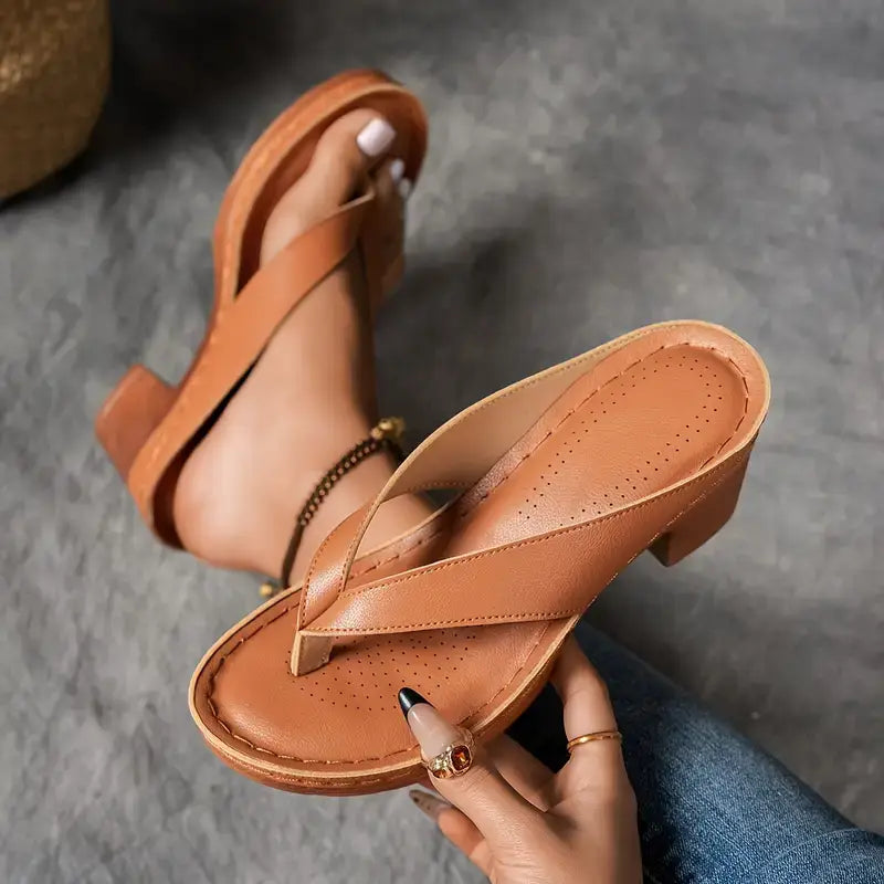 Sandalias Anna Valmont — libertad que acaricia el suelo | Sandalias Elegancia & Confort