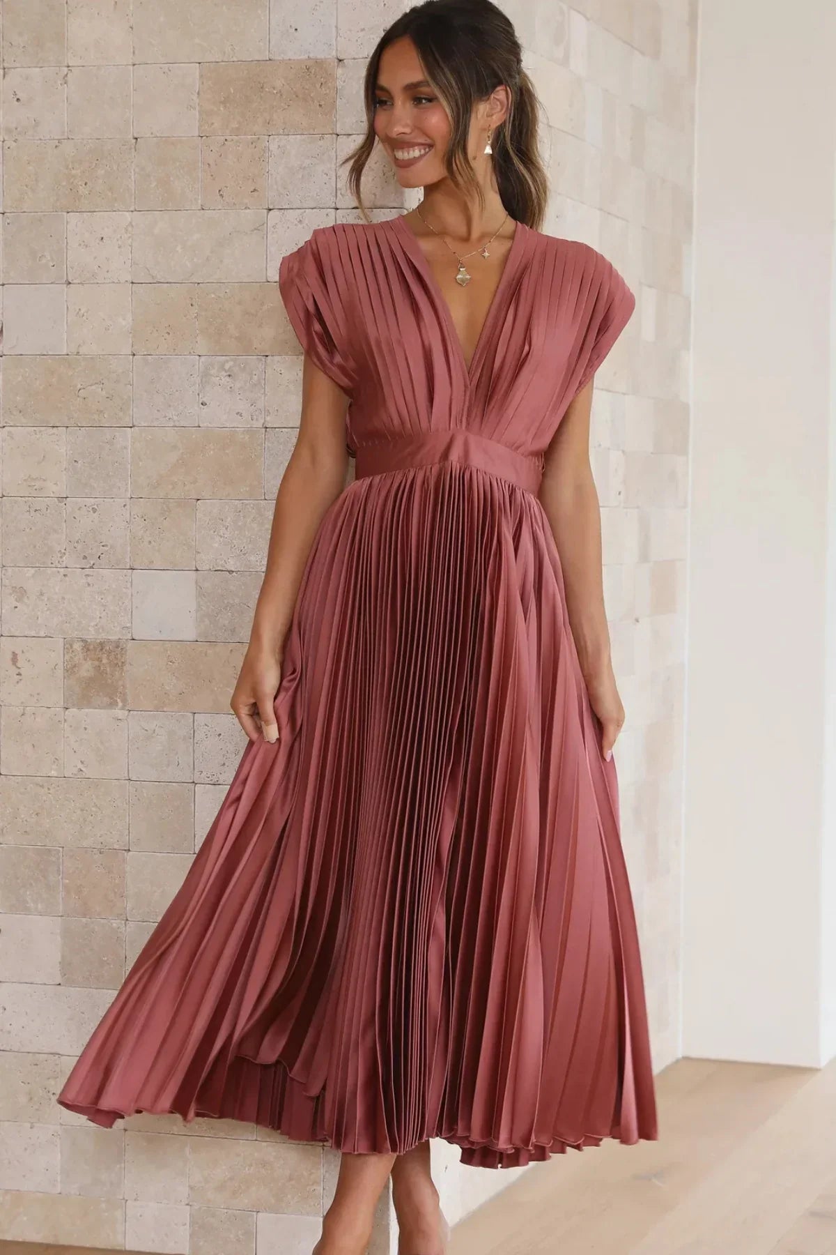 Tirsá Valmont — Vestido Glamour | Verano 2026