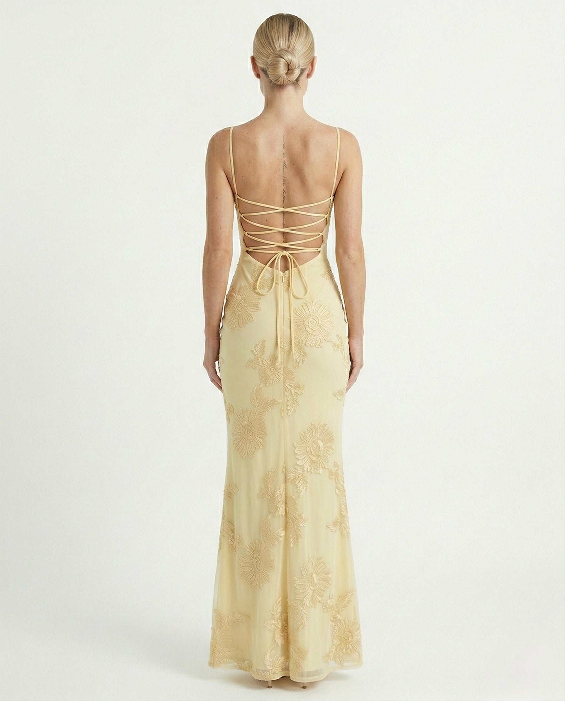 Girasol Valmont — Vestido de Seda | Aura Collection