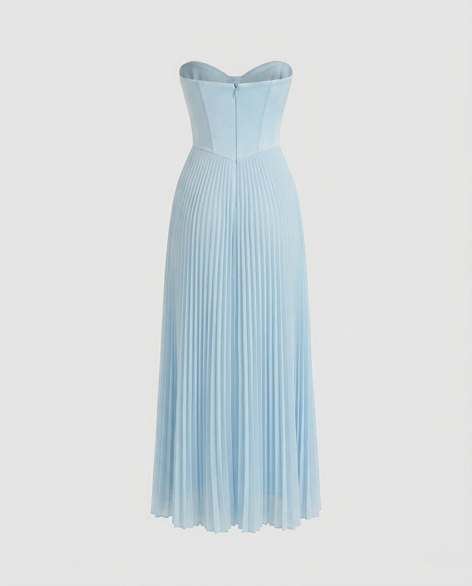 Céleste Valmont — Vestido Aura Celeste | Aura Collection
